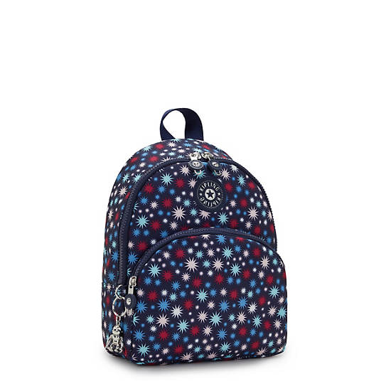 Kipling Paola Small Printed Sırt Çantaları Mavi | TR 1614CT